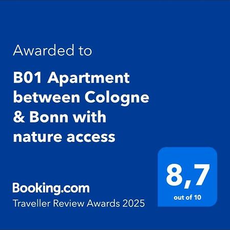 B01 Apartment Between Cologne & Bonn With Nature Access ترويسدورف المظهر الخارجي الصورة